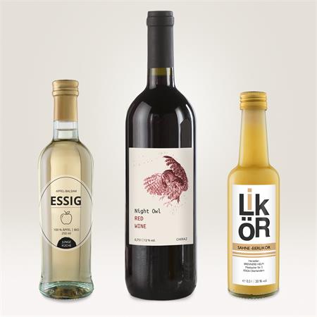 Etikett, borosüveghez, 90x120 mm, AVERY ZWECKFORM, 20 etikett/csomag